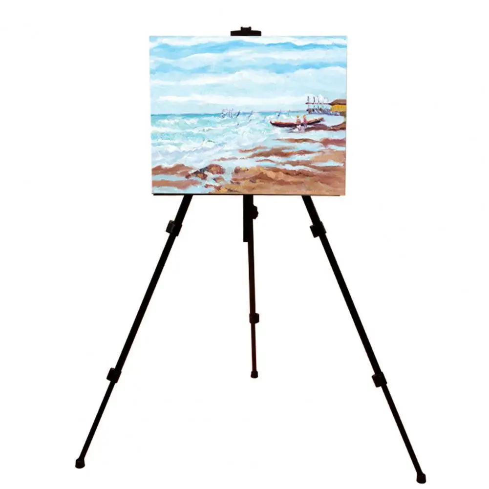 Easel Stand Practical Painting Canvas Art Drawing Easel Thickened Metal Display Painting Canvas Metal Home Use