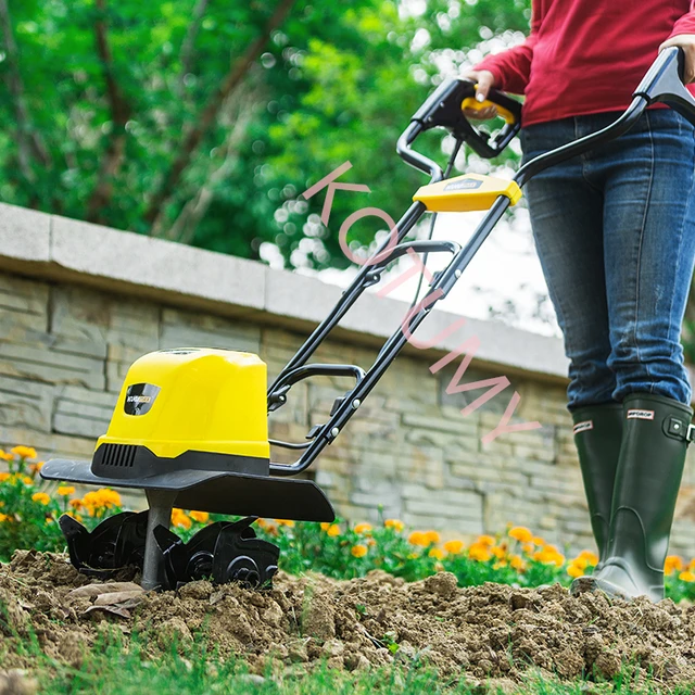 Elektromos Scarifier Talaj Tiller Nagyteljesítményű Eke Géptermelő Kerti Talajművelés És Lazító - Image 5