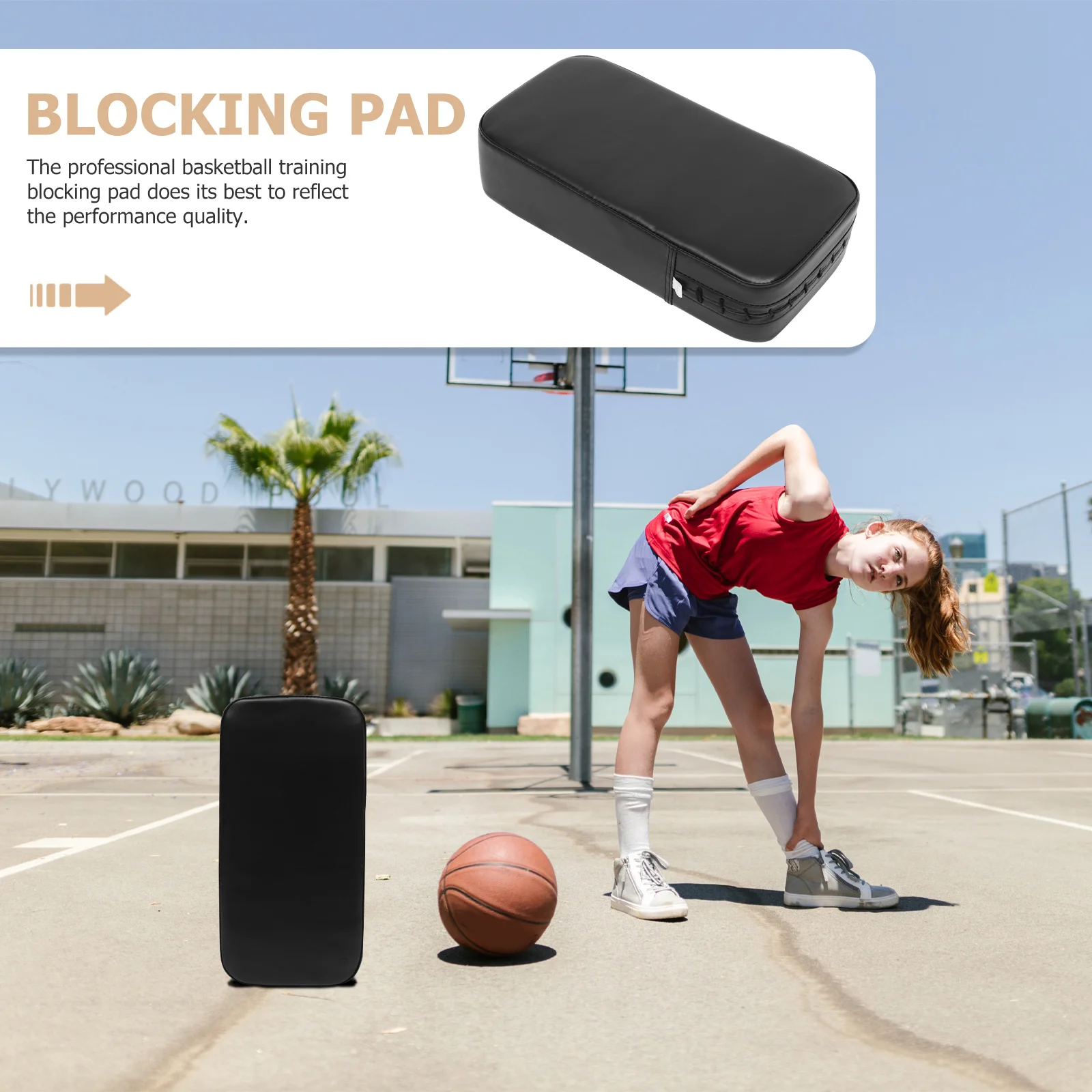 Professional Basketball Blocking Pad Wear-Resistant Training Blocking Pad for Defensive Movement Enhancement Sports Training