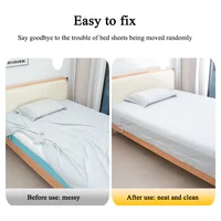 Pinces pour draps de lit, antidérapantes, sans changement de vitesse, sans broches, attaches invisibles, outils de chambre à coucher pour draps-housses, draps plats et literie 4