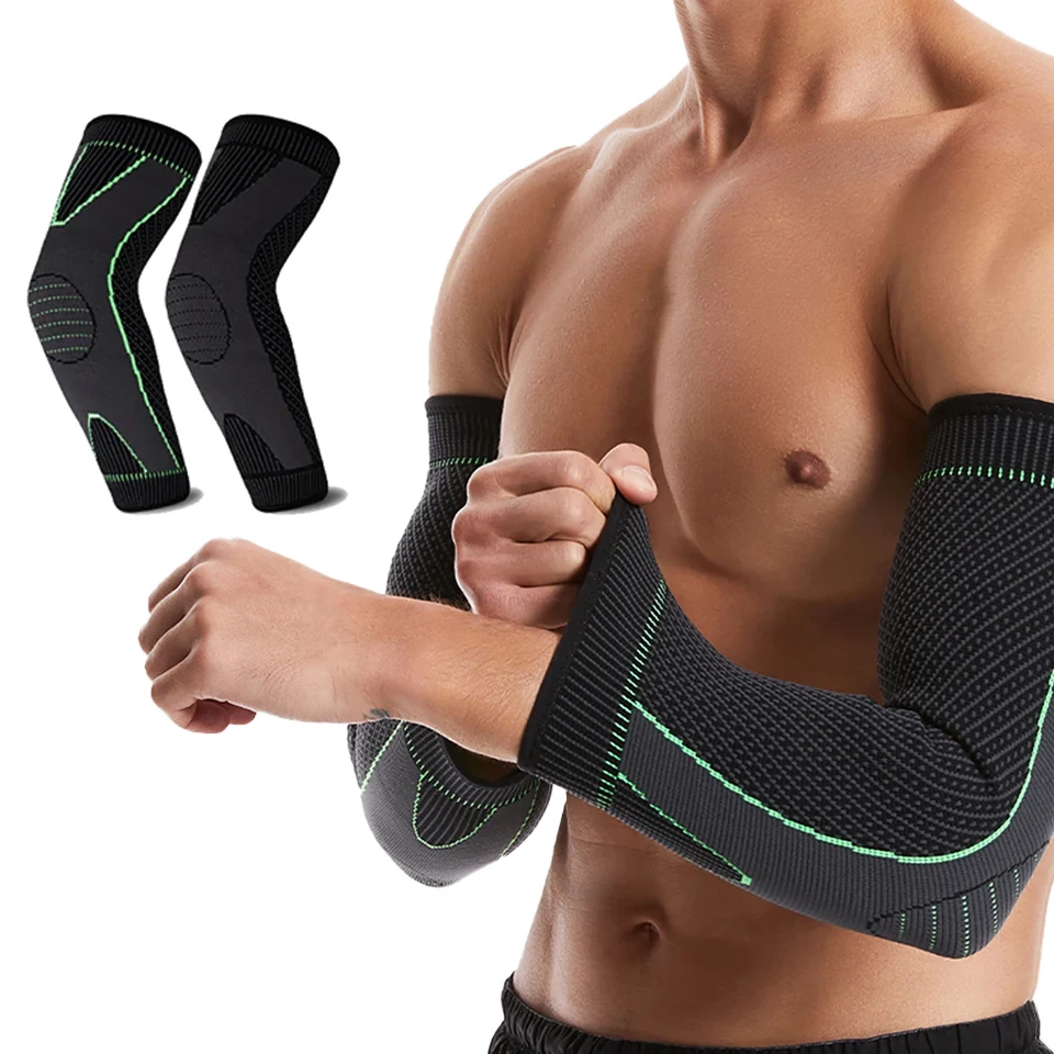 

1Pcs Elbow Braces Compression Arm Sleeves for Men & Women, Non-Slip Breathable Arm Support for Tendonitis,Golf Elbow, Arthritis