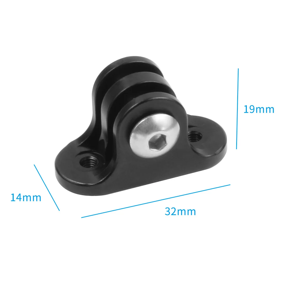 Universal Bicycle Computer and Camera Handlebar Mount Bracket