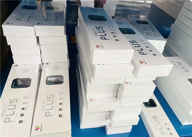 Original Smartwatch Series 7 HW37plus NFC Bluetooth Call Custom Dial 1.82 Inch 320*380 Full Touch Smart Watch Men Women