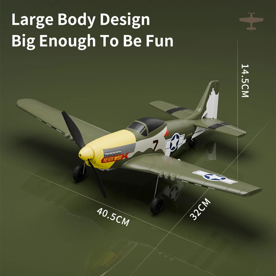 RC avion sa XPilot stabilizacijom, 3 boje, 1 baterija