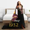 Washington Pro Football Savage Helmet 1932 Apparel Washington Commanders Blankets Flannel Throw Blanket Sofa Throws Bedspread 5