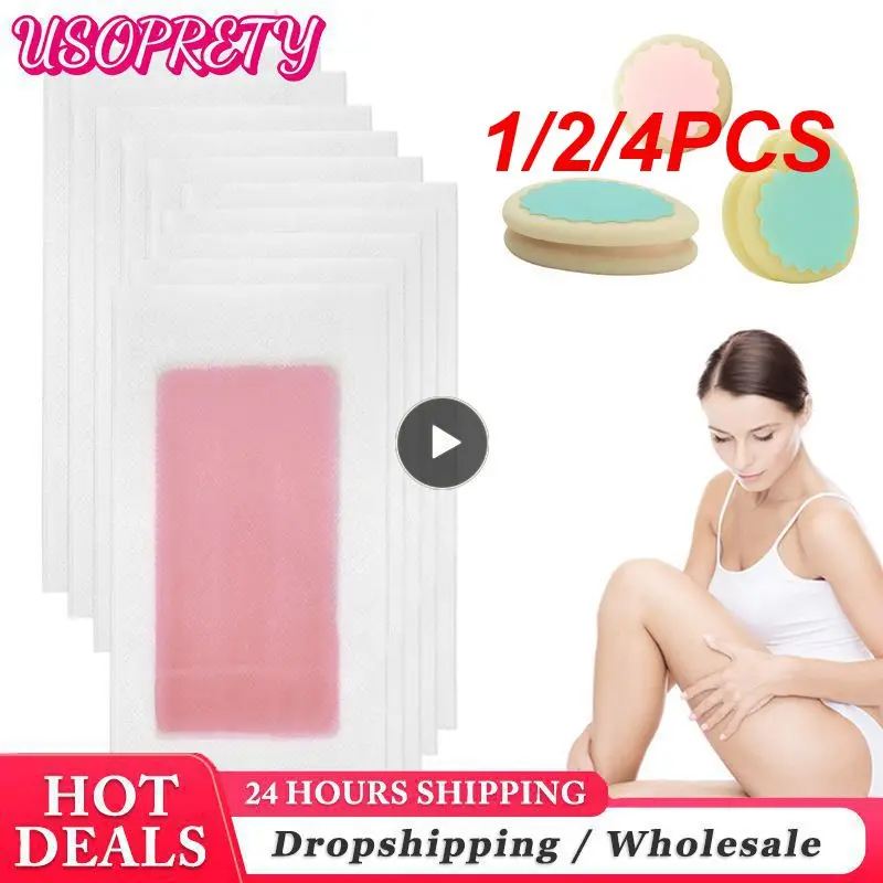 

1/2/4PCS Painless Hair Removal Depilation Sponge Hair Hair Effective Tool Epilator Pad Remover Cream Removal Beauty Applicators