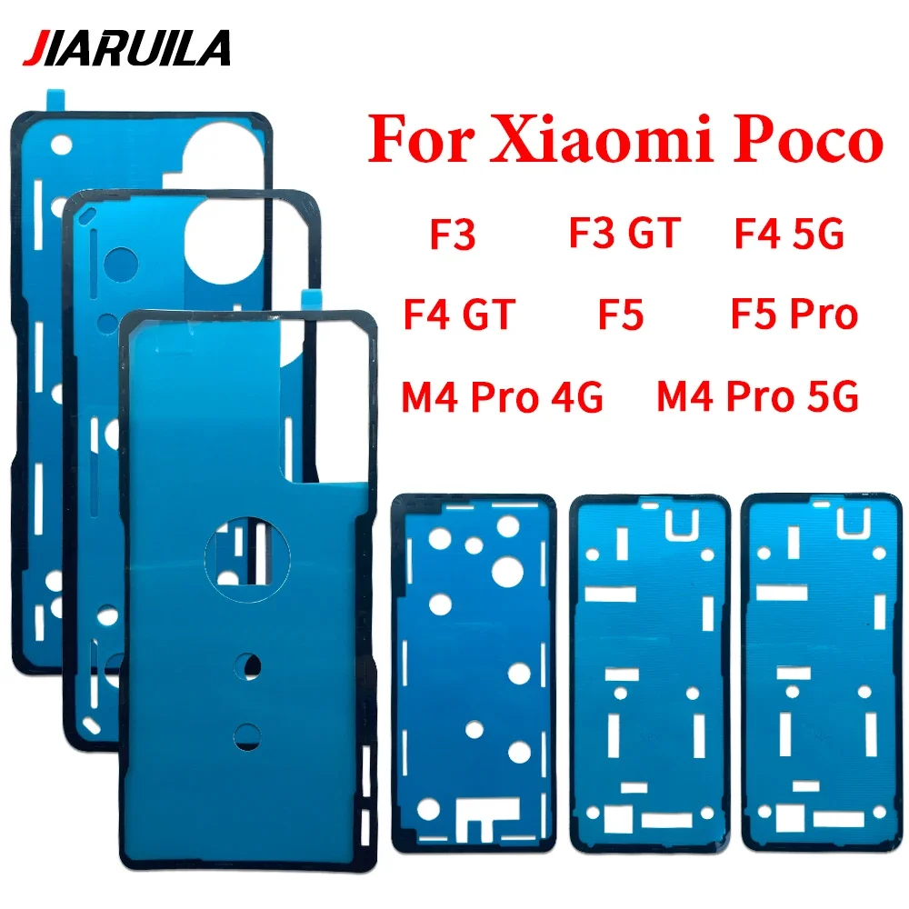 For Xiaomi Poco F3 Back Camera Glass Lens Replacement With Adhesive x 2 For Xiaomi Poco F3 Back Camera Glass Lens Replacement With Adhesive x 2