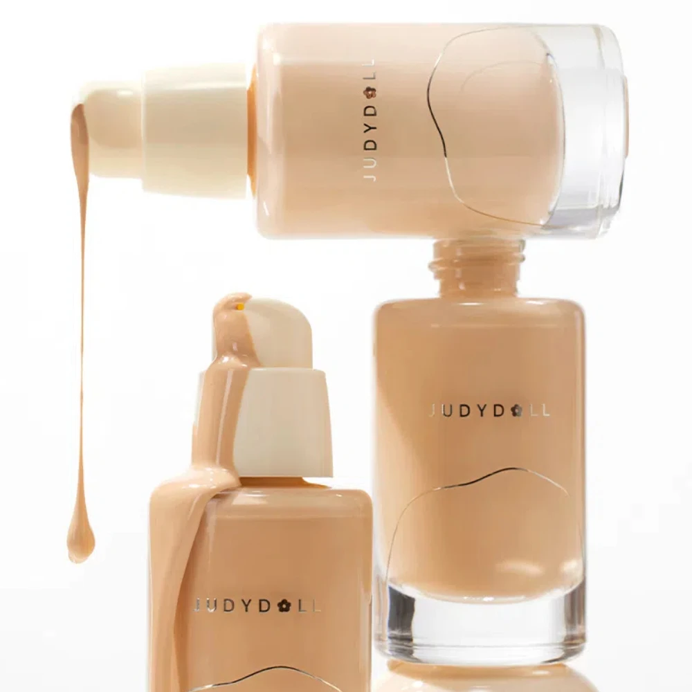Judydoll Face Foundation Cream Oil-Control Matte BB Cream Waterproof Lasting Concealer Liquid Full Coverage Matte Base Makeup 6