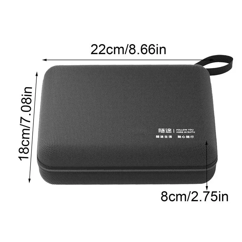 Car Vacuum Cleaner Storage Bag car vacuum cleaner bag Portable Air Pump Dustproof Case Headphone Charger Data Cable Storage Organizer Carrying Case