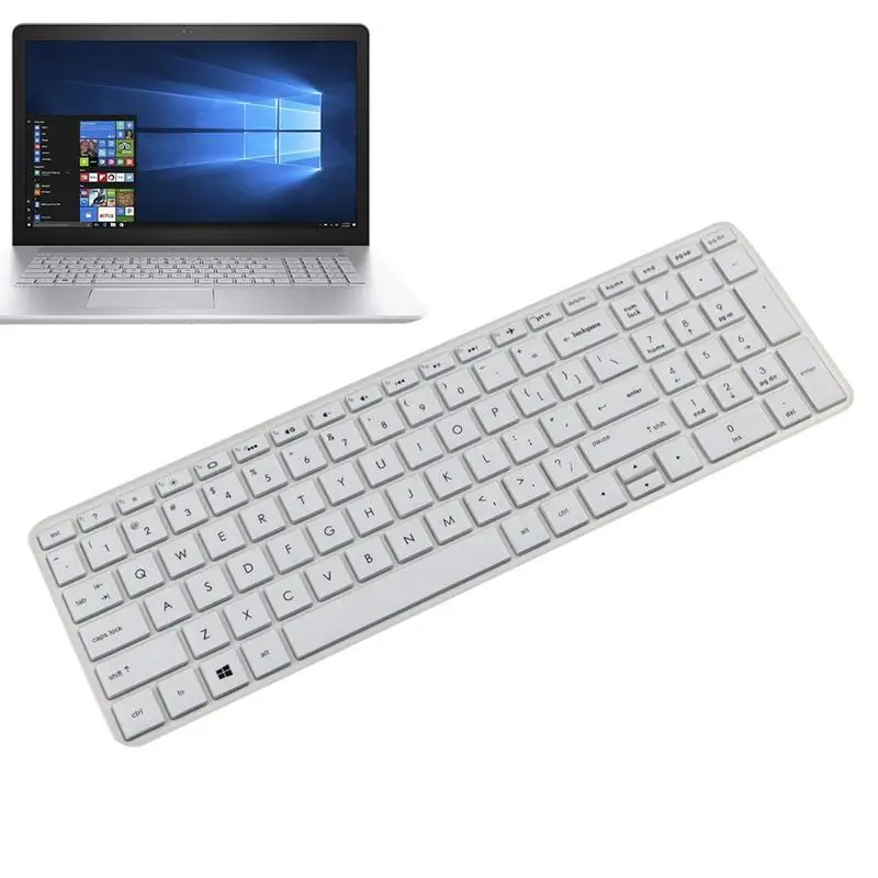 

Keyboard Protective Film Waterproof Dustproof Silicone 15.6inch Cover Skins For Keyboard Protective Cover Keyboard Accessorie