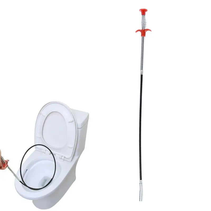 Coclea Di Scarico A 4 Artigli Acciaio Flessibile Unblocker Coil Cable Household Toilet Unblocker Tool Pick Up Grabber Artiglio Strumento Di Dragaggio