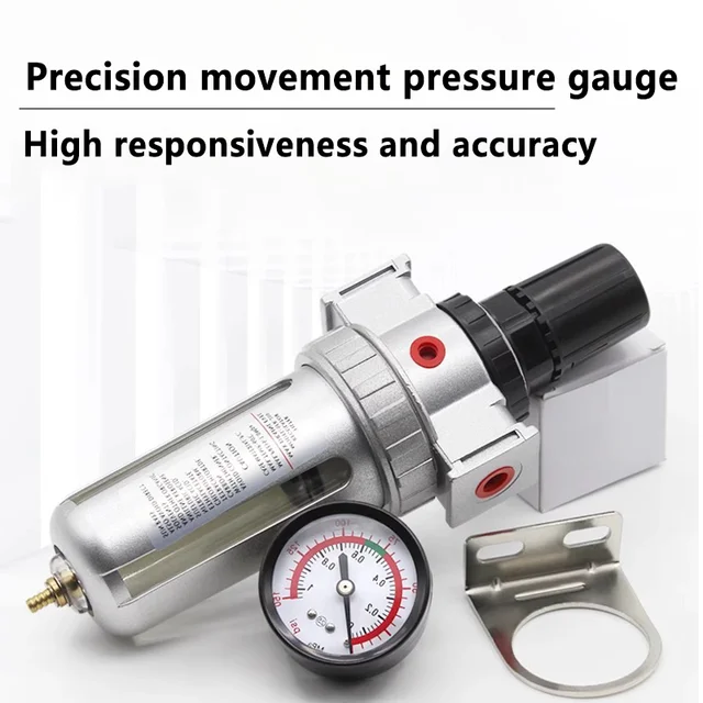 SFC-400 SFC-300 SFC-200 Air Compressor Air Filter Regulator Oil Water Separator Trap Filter Regulator Valve Automatic Drain 2