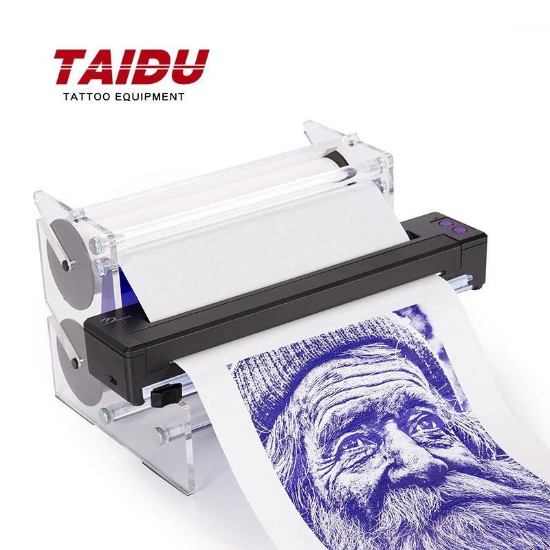 Tattoo タトゥープリンター　サーマルプリンター　美品　ワイヤレス タトゥープリンターサーマルテンプレートマシンワイヤレスBluetooth