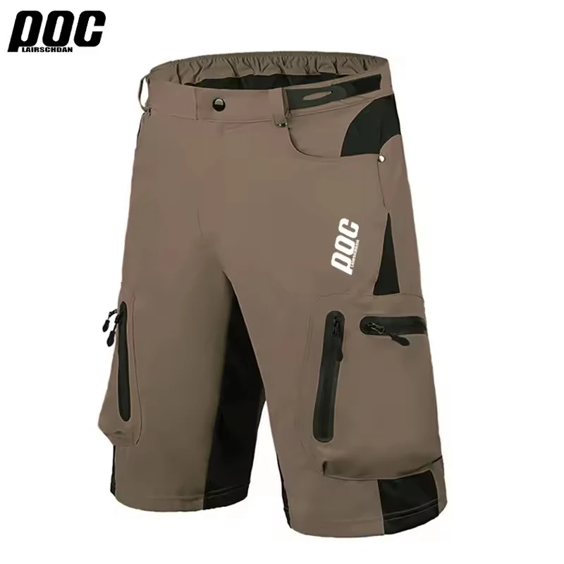 LairschDan Poc Multi-colored Durable Cycling Shorts Men MTB Mountain Bike Shorts for Extreme Downhill Sports Bicycle Short Pants