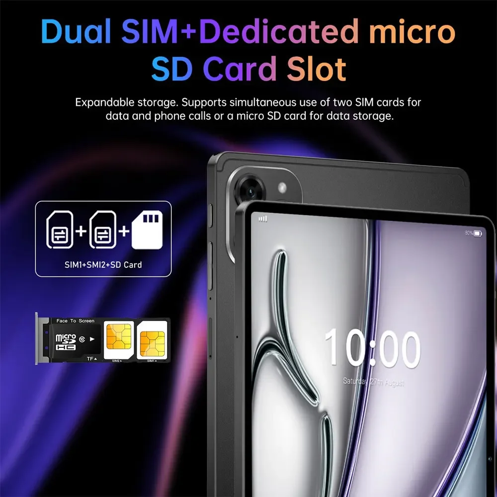 Pad 7S Pro Tablet Tab Original 10.1" Android 15 Global Version 22GB+2TB Tablet PC 5G Dual SIM WIFI HD Kids Tablets With keyboard 16 Sa0216e2fc3c9492bb4e9d110a14515de4