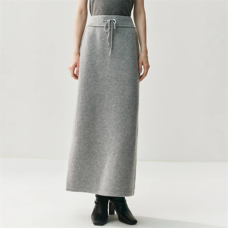 Cashmere skirt styling option 4