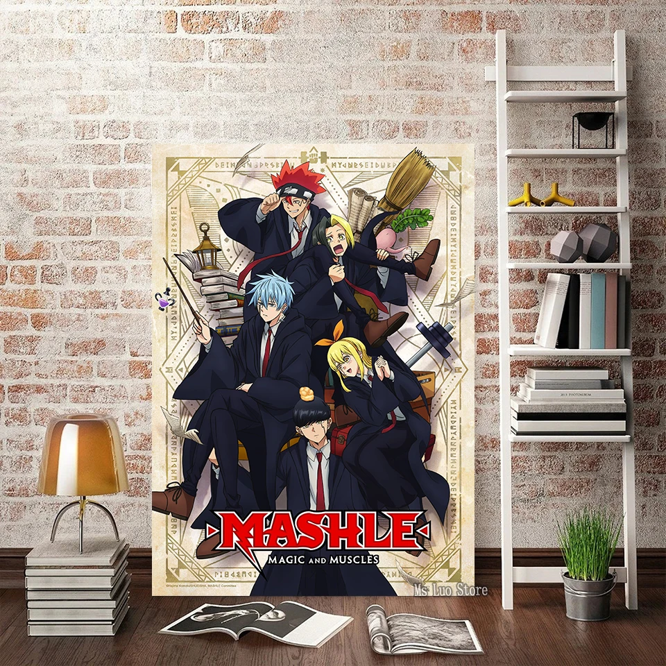 Mash - Mashle anime Photographic Print for Sale by Arwain