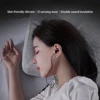 Anti-noise Sleeping Wired Headphone Headsets In-ear Noise Cancelling Earphone for Hotels Living Room Single 3 5mm Black 5