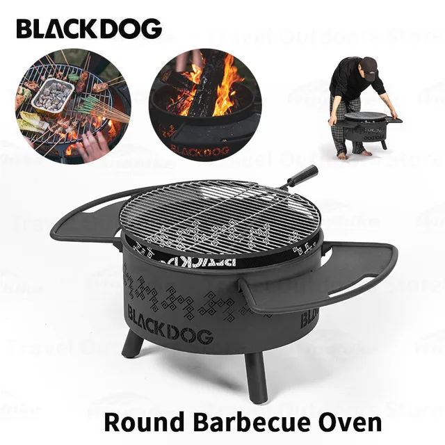 캠핑과 가정 파티에 완벽한 선택: 네이처하이크-BLACKDOG 숯 열 스토브