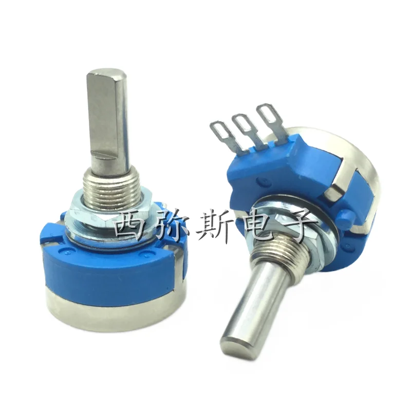 1pcs Single loop high life potentiometer RVQ24YN03 25FB502 B5K The shaft length is 25mm rotary potentiometer adjustable resistor electronic components