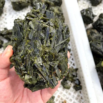 Natural Green Tourmaline Rough Stone 2
