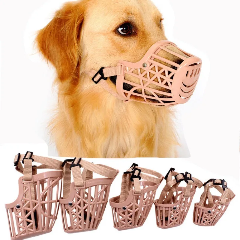 

Pet Dog Anti Barking Muzzle for Small Medium Large Dogs Adjustable Mouth Mask Anti-Biting Training Toys Pets Accessories 7 Sizes