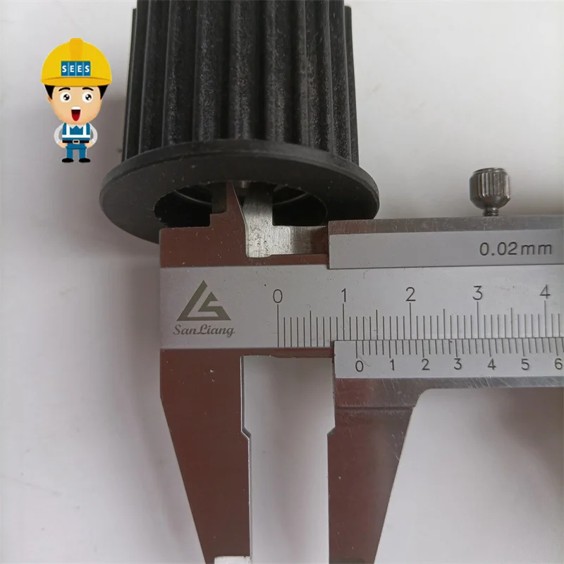 SEES 5pcs OD42.7mm/37mm 엘리베이터 도어 모터 벨트 풀리 롤러 (액슬 없음) H35mm 24Teeth 엘리베이터 부품