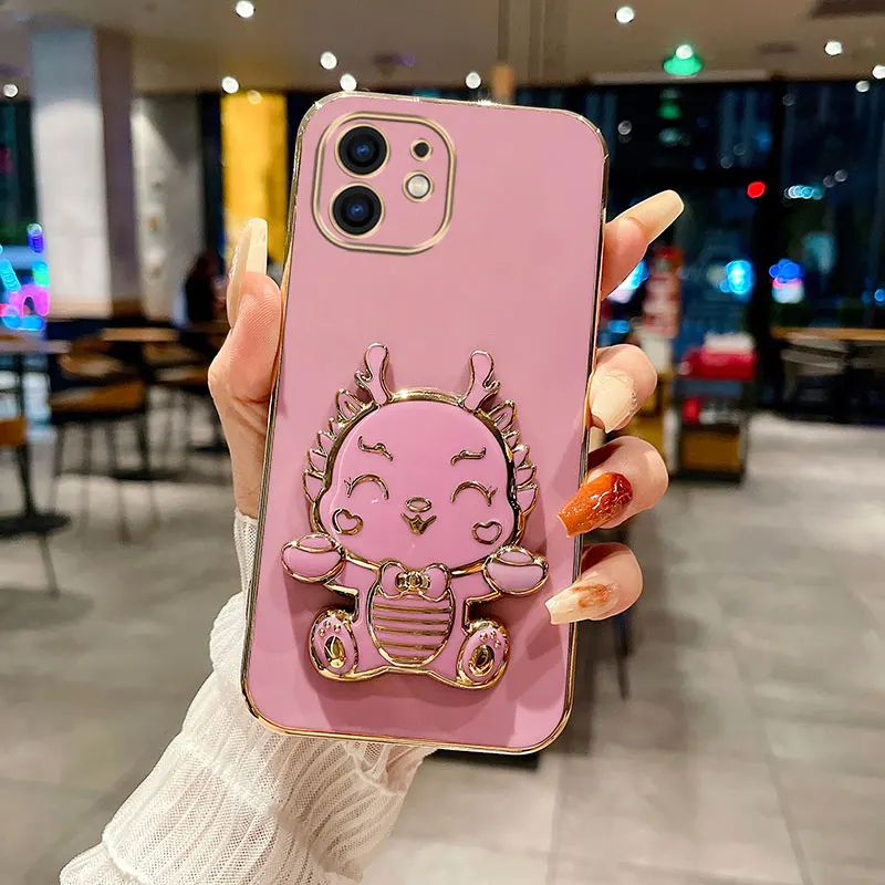 Shockproof Dragon Case For Samsung Galaxy Phone With Stand_voghion.com