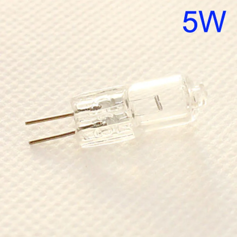 Description Picture 3 of item10pc Halogen Lamp 2 Pin Light Bulb G4 12V 5W/10W/20W/30W/50W Halogen Capsule Lamps Light Bulbs For Fragrance Light Ceiling Lamp
