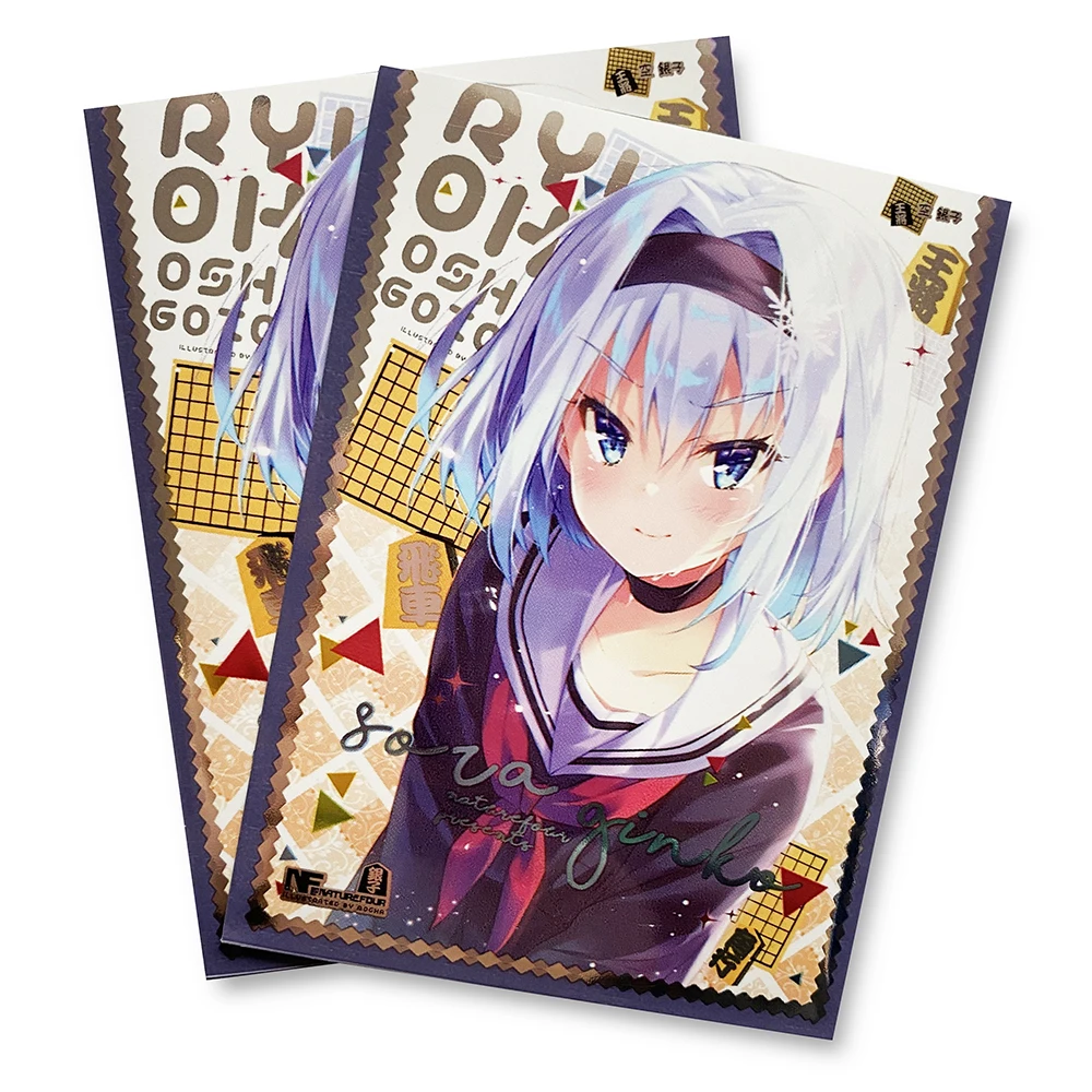 120 Pcs/lot Cute Anime Girls Card Sleeves Trading Cards Tcg Game  Illustration Shield Tarjeta De Juego Protector Storage Bags - Playing Cards  - AliExpress