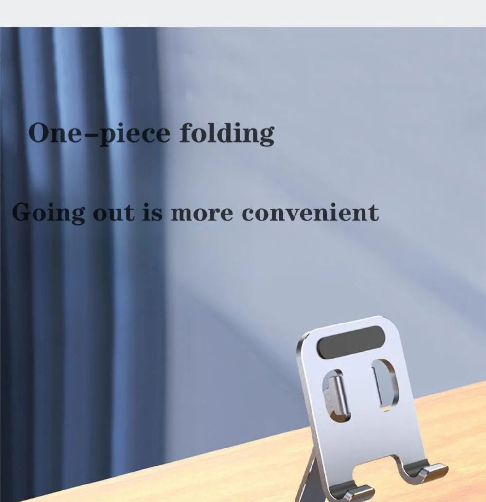 Universal Foldable Phone Stand Adjustable Desktop Holder For Mobile Phones And Tablets_voghion.com