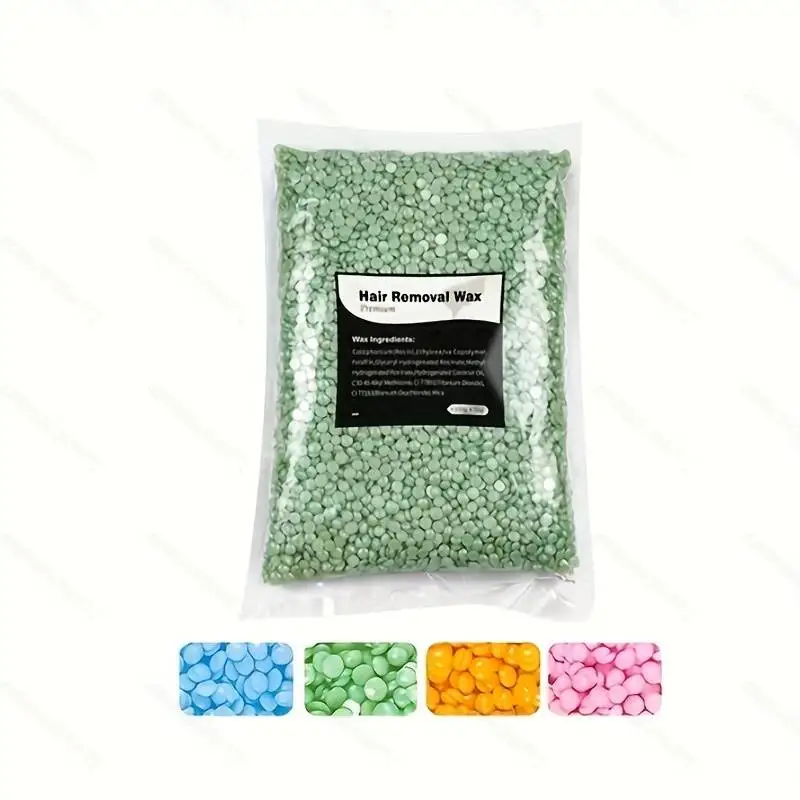 500g/100g Hard Waxing Wax Beans for Hair Removal Hot Film Wax for Heater Machine Depilatory Beads Whole Body