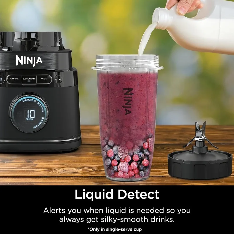 Ninja TB401 Detect Kitchen System Power Blender + Processor Pro, BlendSense Technology, Blender, Chopping & Smoothies 6