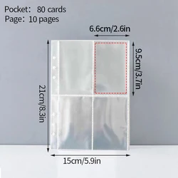 Kpop Photocard Binder Album - Heart Design Stationery & Birthday Gift (S4 - 10 pages)