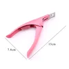 1PC Nail Art Clipper Special Type U Word Acrylic Gel French False Nail Tips Cutter Clipper Edge Cutters Manicure Stainless Steel 6