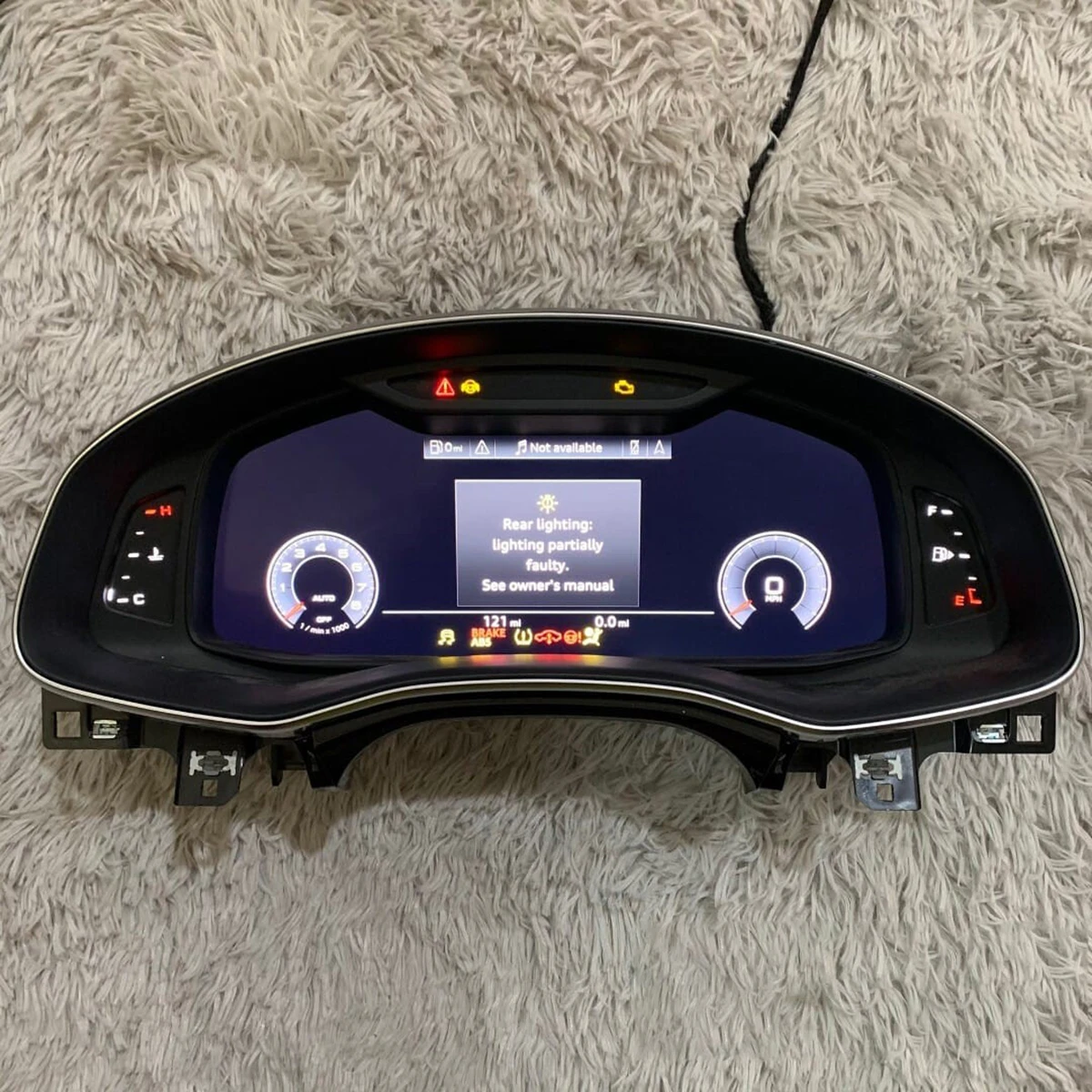 Para audi q8 a6 c8 lcd virtual cockpit instrumento cluster 4k0 920 790