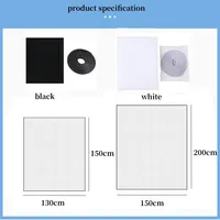 Anti Fly Mosquito Net Insect Bug Fly Screen Curtain Indoor DIY Self-Adhesive Window Mesh with Tape for Windows Accessories 2