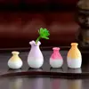 Mini Vase Model Flowerpot Vase Jar Handcrafted Doll House Miniature Decor Flower Pot Decor Green Plant Ornaments Vase Flowerpot 3