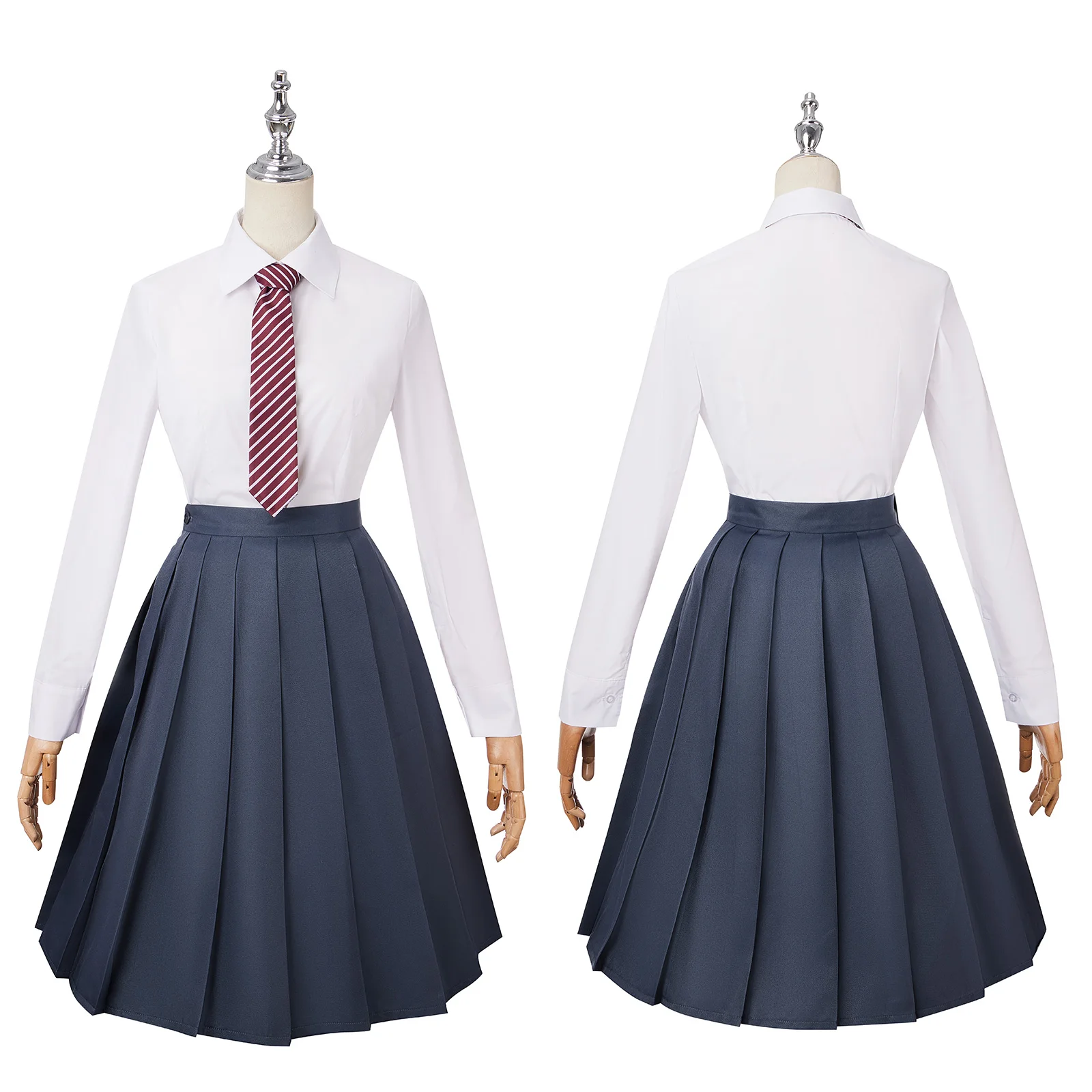 thumbnail image 1 of Disfraz de Roald Dahls Matilda el musical para niños, disfraz de lana para cosplay, uniforme escolar, conjunto de ropa para fiesta de Halloween, traje para mujer, 1 of 5