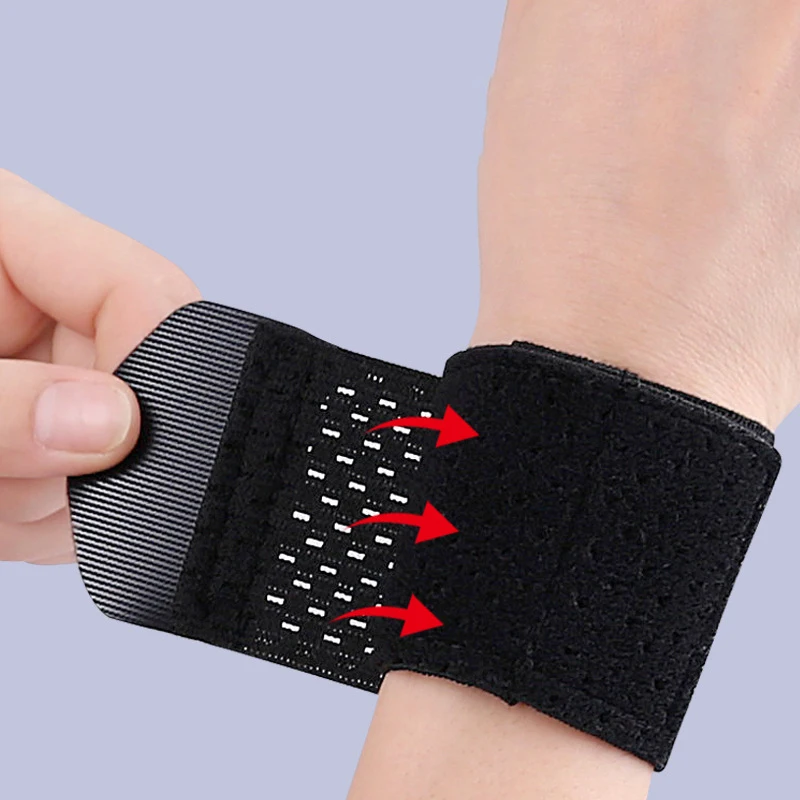 

1 Pcs Protective Wrist Support Wristband Sports Training Exercises Hand Band Strap Wraps Bandage Wristbands Brace Carpal Tunnel