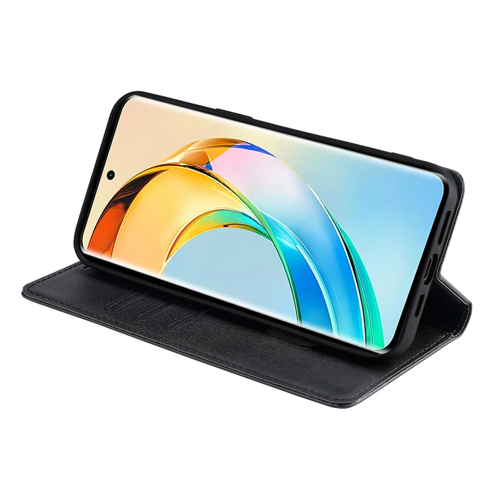 Leather Wallet Phone Case - Magnetic Flip Cover