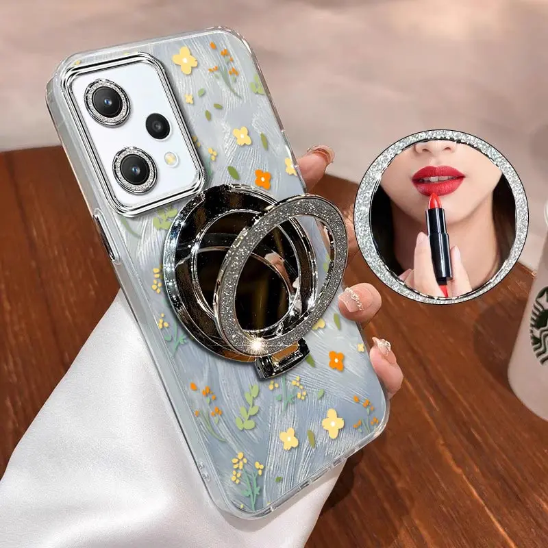 Lovely Flower Bracelet Holder Phone Case Cover
