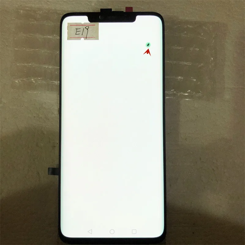 For Huawei mate20 pro lcd original super AMOLED display touch without frame No fingerprint with black dot screen assembly lcd cell phone Phone LCDs