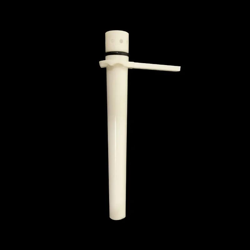 Plastic Feed Tube para Ice Cream Maker Ice Cream Machine Cor Branca Alta Qualidade