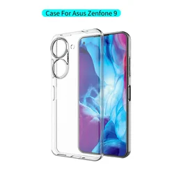 Ultra Thin Clear TPU Phone Case - Lightweight and Transparent Back Cover for Asus Zenfone 9 (Transparent)