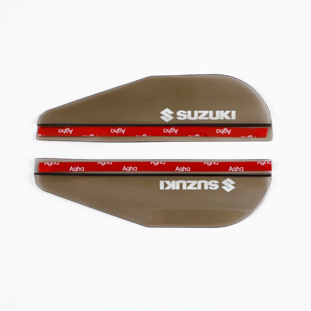 2PCS PVC Car Rearview Mirror Eyebrow Rain Visor Sun Shade Rainproof