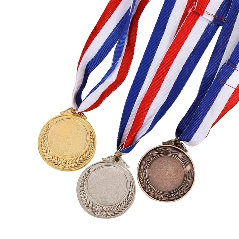 7 Piezas Medallas Infantiles, Medalla de Oro de Plástico con Cintas para el  Cuello, Medalla de Oro de Plástico para Niños, Medallas de Ganador para  Competición de Recompensas Temáticas del Día del