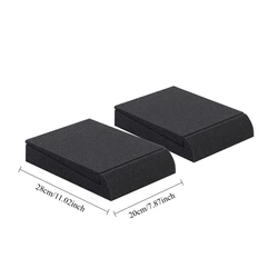 Enhanced Acoustic Shockproof Speaker Pad (A 20 - 28CM 2PCS)