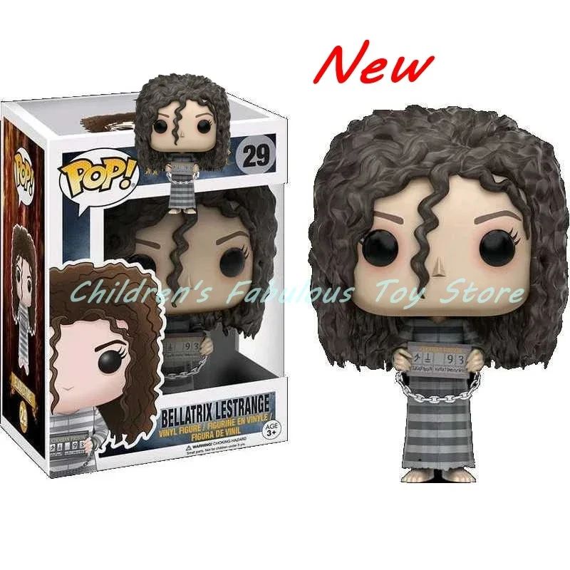 Nuovo Arrivo Funko Pop Con Scatola Harries Series Bellatrix Lestrange #29 Bambole In Vinile Figure Model Toys For Children Gift