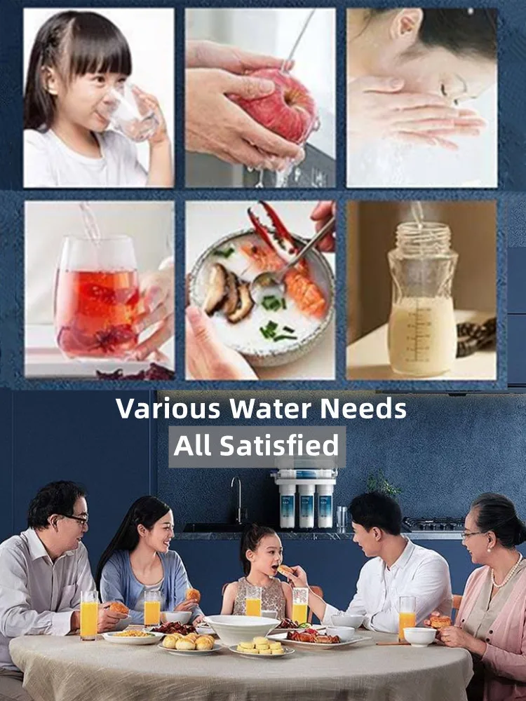 Water filters Water purifier filter system 5 stages drinking filter system for kitchen 3+2
